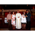 Shannon and her Parents, Godparents, and Priest